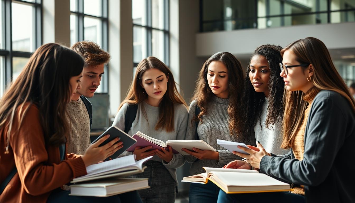 University campus and academic environment in Rome