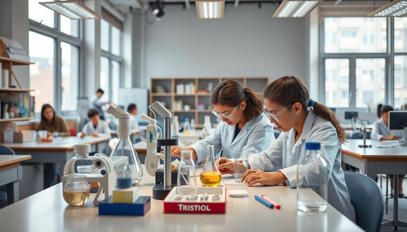 Students collaborating in study space