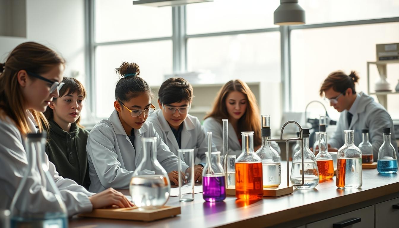 Modern university campus for students